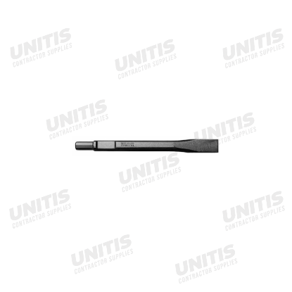 Milwaukee Spline/Round Hex Flat Chisel - 1" x 12"
