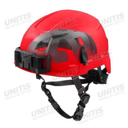 Milwaukee BOLT Red Safety Helmet with IMPACT ARMOR Liner - Type 2, Class E