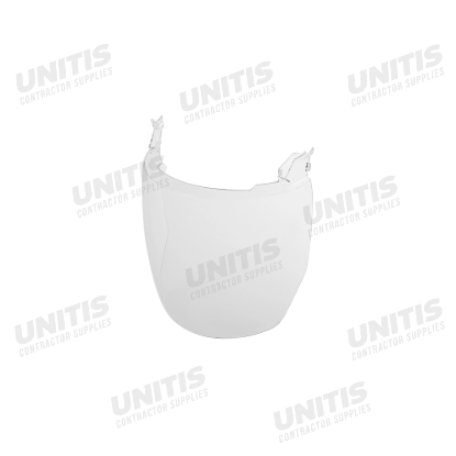 Milwaukee Clear Face Shield Replacement Lenses (No-brim Helmet Only Mount) (5 Pack)