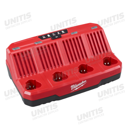 Milwaukee M12 Four Bay Sequential Charger