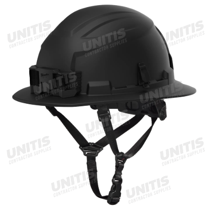 Milwaukee BOLT Black Full Brim Safety Helmet - Type 2, Class E