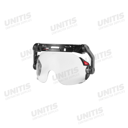 Milwaukee BOLT Eye Visor - Clear Dual Coat Lens (Compatible with Milwaukee Safety Helmets)