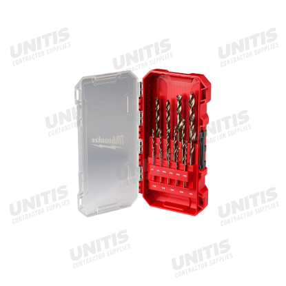 Milwaukee 15 Piece RED HELIX Cobalt Drill Bit Set