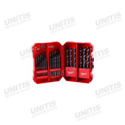 Milwaukee 29 Piece Thunderbolt Black Oxide Drill Bit Set