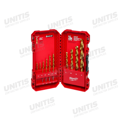 Milwaukee 14 Piece Thunderbolt Titanium Drill Bit Set