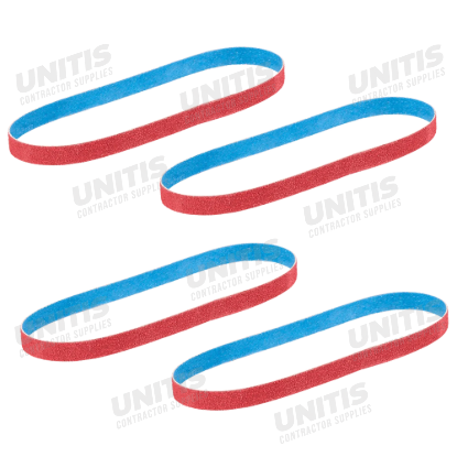 Milwaukee 1/2â€ x 18â€ 60 Grit Bandfile Belts - 4 pack