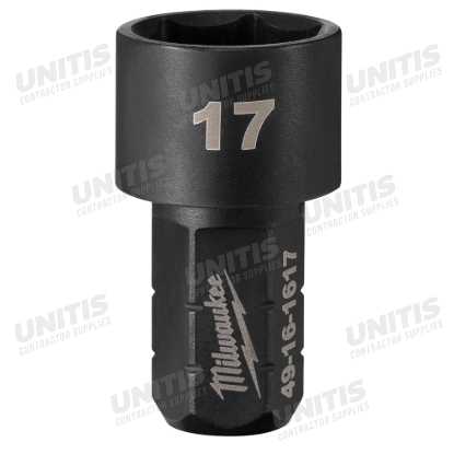 Milwaukee INSIDER Box Ratchet Socket 6 Point 17mm