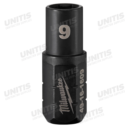Milwaukee INSIDER Box Ratchet Socket 6 Point 9mm