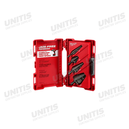 Milwaukee Step Drill Bit Set - 4 Piece