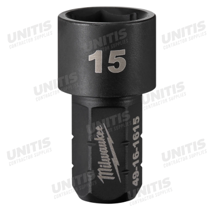 Milwaukee INSIDER Box Ratchet Socket 6 Point 15mm