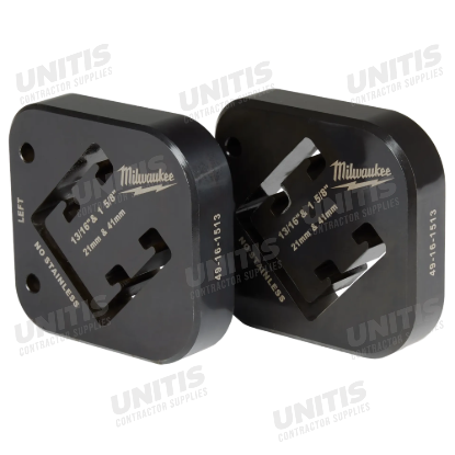Milwaukee 13/16" & 1-5/8" x 1-5/8" Combination Strut Shearing Dies