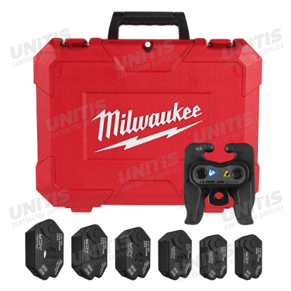 Milwaukee 1/4" - 7/8" Streamline Acr Pivoting Press Ring Kit for M12 Force Logic Press Tool