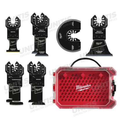 Milwaukee 9 Piece Universal Fit Oscillating Multi-Tool Blade Set
