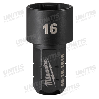 Milwaukee INSIDER Box Ratchet Socket 6 Point 16mm