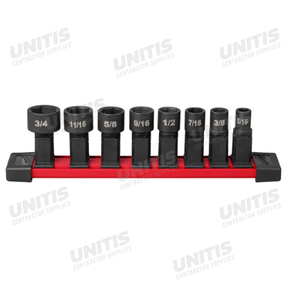 Milwaukee INSIDER Box Ratchet Socket Set 8 Piece
