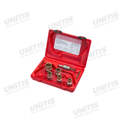 Milwaukee Quick Change Steel Plate Carbide Hole Cutter Set 7 Piece