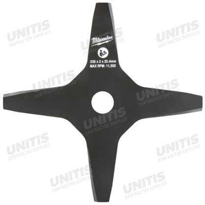 Milwaukee 9â€ 4-Cutter Brush Blade