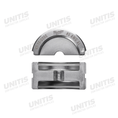 Milwaukee #6 Aluminum U Style Die