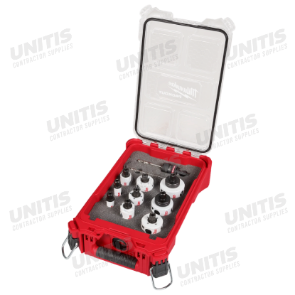 Milwaukee 12 Piece Quik Lok HOLE DOZER Bi-Metal Kit with PACKOUT Compact Organizer