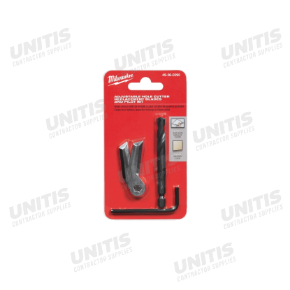 Milwaukee Adjustable Hole Cutter Replacement Blades and Pilot Bit
