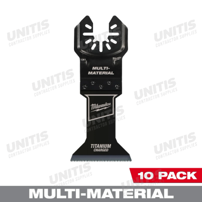Milwaukee 1-3/4" Bi-Metal Multi-Material Universal Fit Oscillating Multi-Tool Blade (10 Pack)