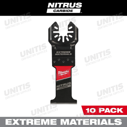 Milwaukee NITRUS Carbide Extreme Materials Oscillating Multi-Tool Blade (10 PK)