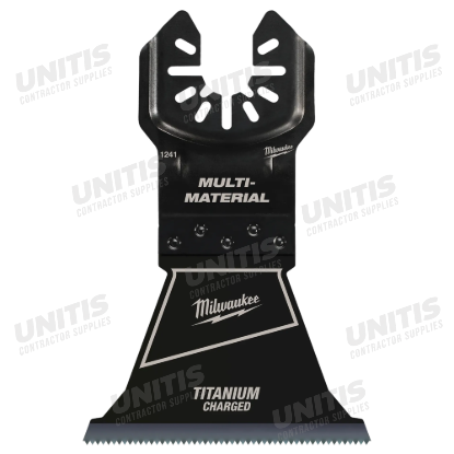 Milwaukee 2-1/2â€ Bi-Metal Multi-Material Universal Fit Oscillating Multi-Tool Blade (1 Pack)