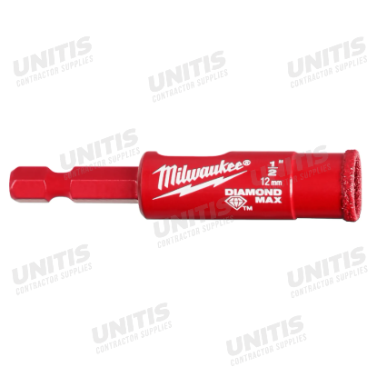 Milwaukee 1/2" Diamond Max Hole Saw Bit