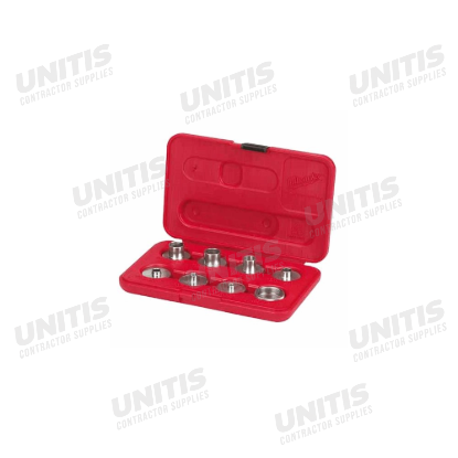 Milwaukee Template Guide Kit 9 Piece