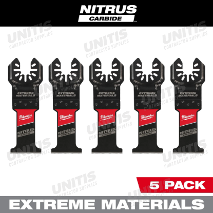 Milwaukee NITRUS Carbide Extreme Materials Oscillating Multi-Tool Blade (5 PK)