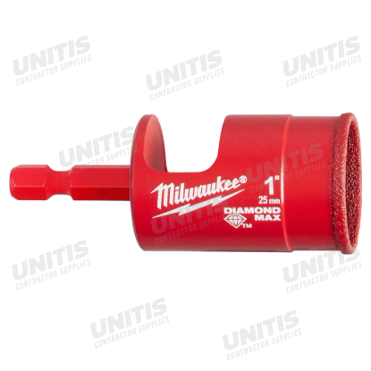 Milwaukee 1" Diamond Max Hole Saw Bit