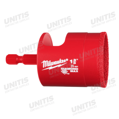 Milwaukee 1-3/8" DIAMOND MAX Hole Saw Bit