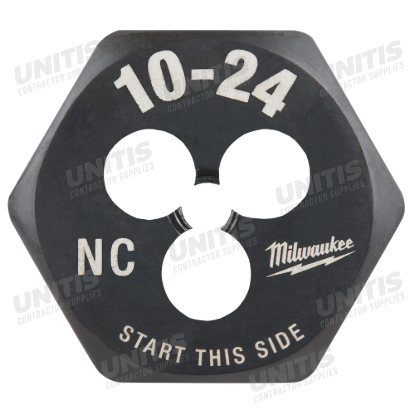 Milwaukee 10-24 NC 1-Inch Hex Threading Die