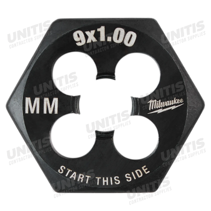 Milwaukee M9-1.00 mm 1-Inch Hex Threading Die