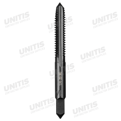 Milwaukee 1/4"-20 NC Straight Flute Plug Tap