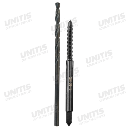 Milwaukee 4-40 NC Straight Flute Plug Tap & #43 Drill Bit