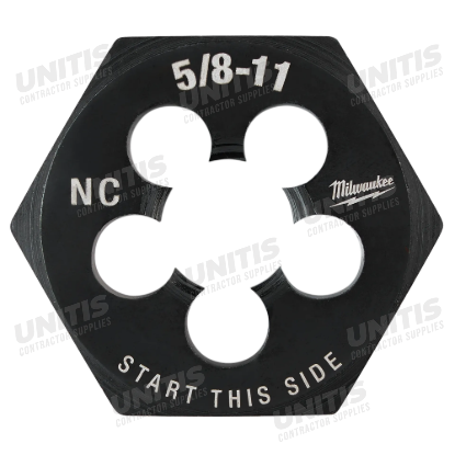 Milwaukee 5/8"-11 NC 1-7/16" Hex Threading Die