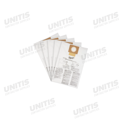 Milwaukee Fleece Dust Bags - 6 Gallon (5 Pack)
