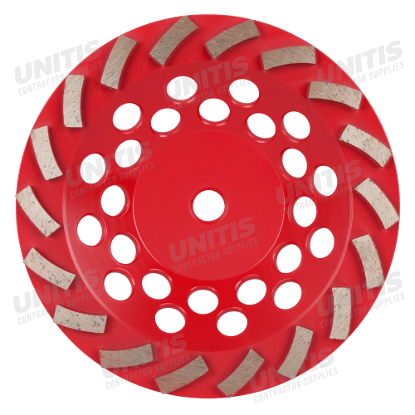 Milwaukee 7" DIAMOND MAX Turbo Diamond Cup Wheel - 18 Segment