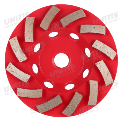 Milwaukee 4" DIAMOND MAX Turbo Diamond Cup Wheel - 12 Segment