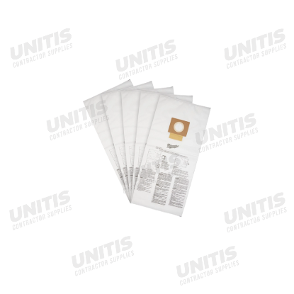 Milwaukee Fleece Dust Bags - 12 Gallon (5 Pack)