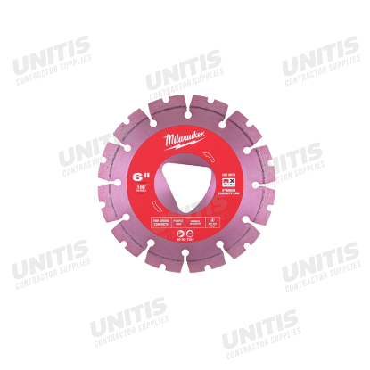 Milwaukee Purple 6â€ x .100â€ Diamond Blade for Green Concrete
