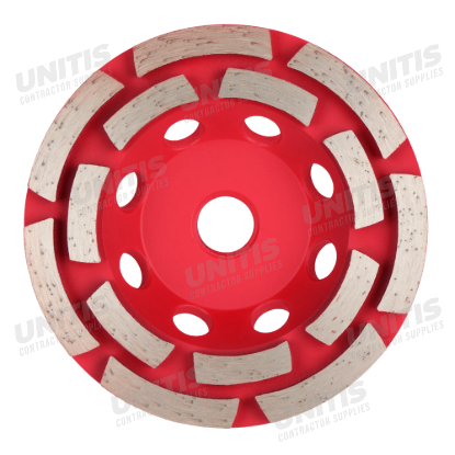 Milwaukee 4" DIAMOND MAX Double Row Diamond Cup Wheel