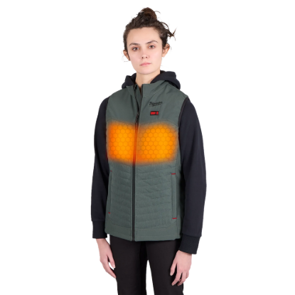 Milwaukee M12 Women's Heated AXIS Vest - Green - S Kit