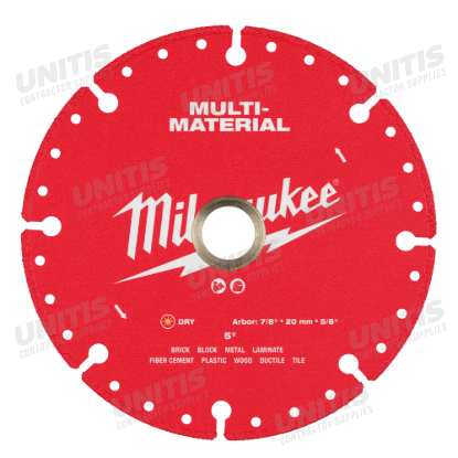 Milwaukee 5" Multi-Material Diamond Blade