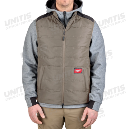 Milwaukee FREEFLEX Lightweight Insulated Vest - Brown - XL