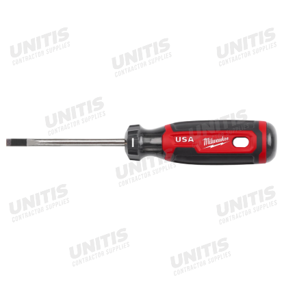 Milwaukee 3/16" Cabinet 3" Cushion Grip Screwdriver