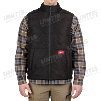 Milwaukee FREEFLEX Lightweight Insulated Vest - Black - S