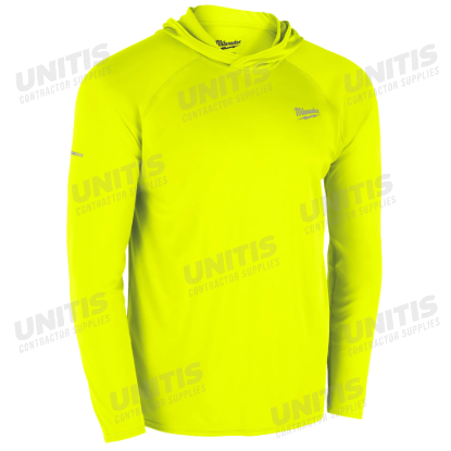 Milwaukee WORKSKIN Hooded Sun Shirt - Yellow - 3XL