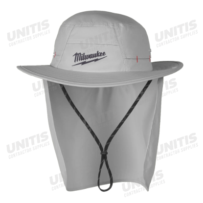 Milwaukee WORKSKIN Sunshade Hat - Gray - L/XL